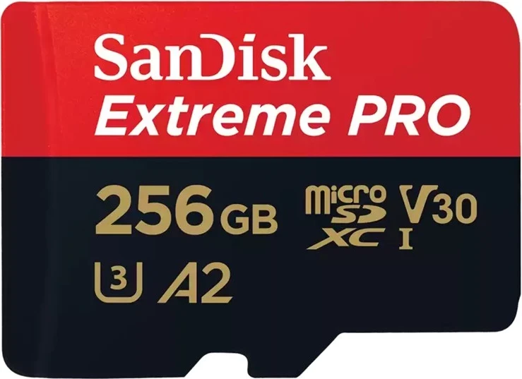 Kartica za pomnilnik SanDisk Extreme Pro 256GB MicroSDXC UHS-I, Class 10 Kartica za pomnilnik SanDisk Extreme Pro 256GB MicroSDXC UHS-I, Class 10