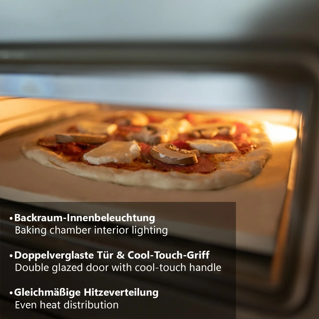 Pjekalnik za pice Don Luigi Unold, 1 pica, 30 cm, 450 °C, črn Pjekalnik za pice Don Luigi Unold, 1 pica, 30 cm, 450 °C, črn