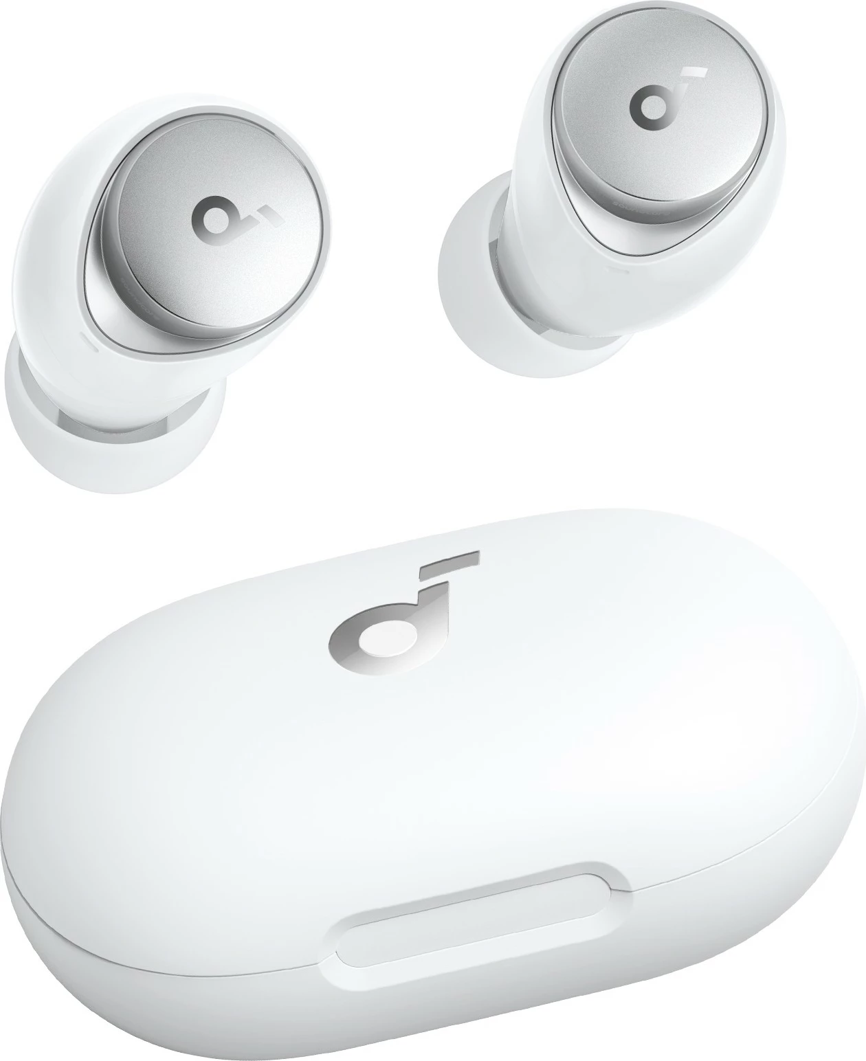 Brezžične slušalke Soundcore Space A40 A3936G21, Bluetooth, bele