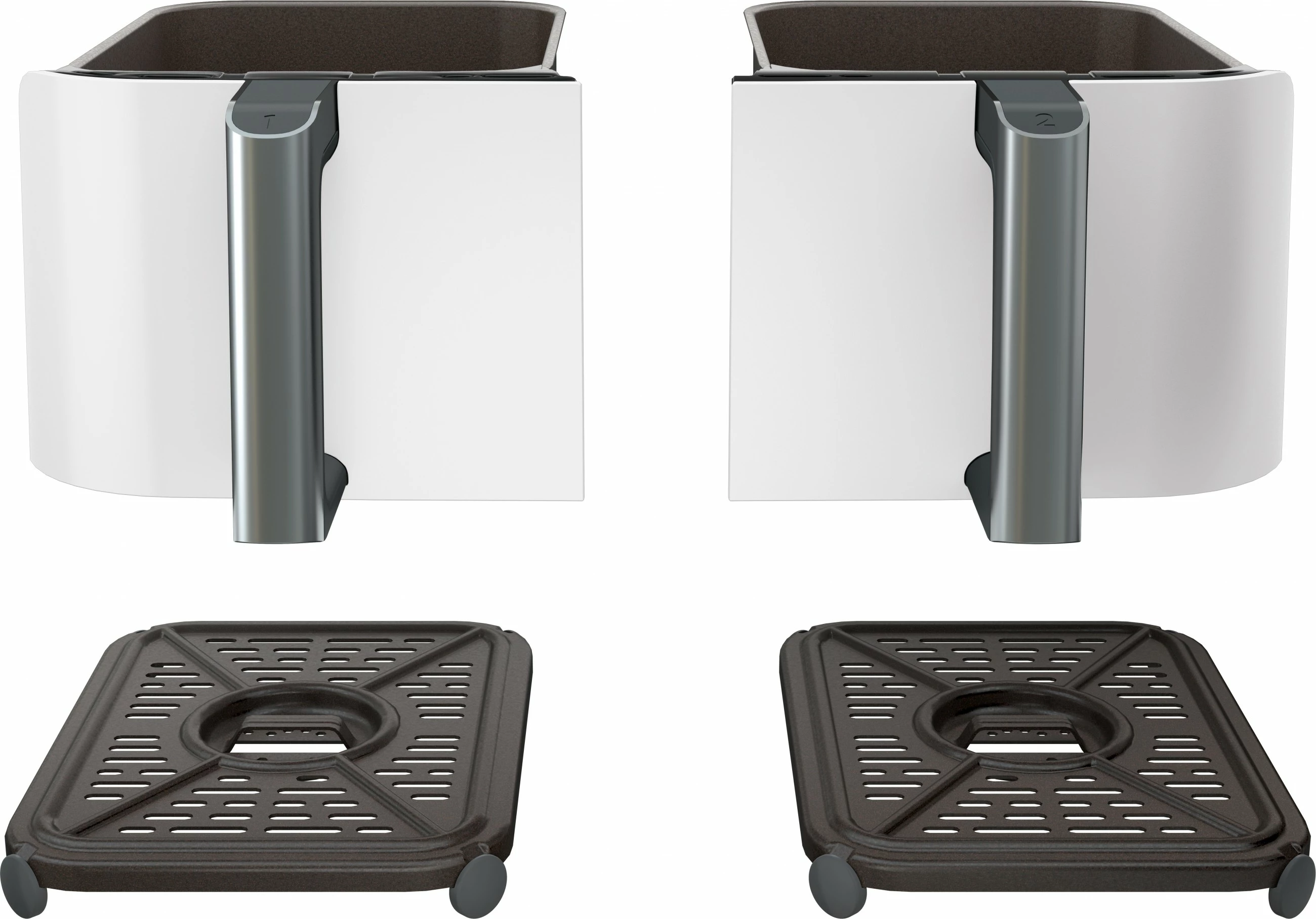 Zračna pečica Ninja Foodi MAX AF400EU, 9,5 L, dve coni, bela