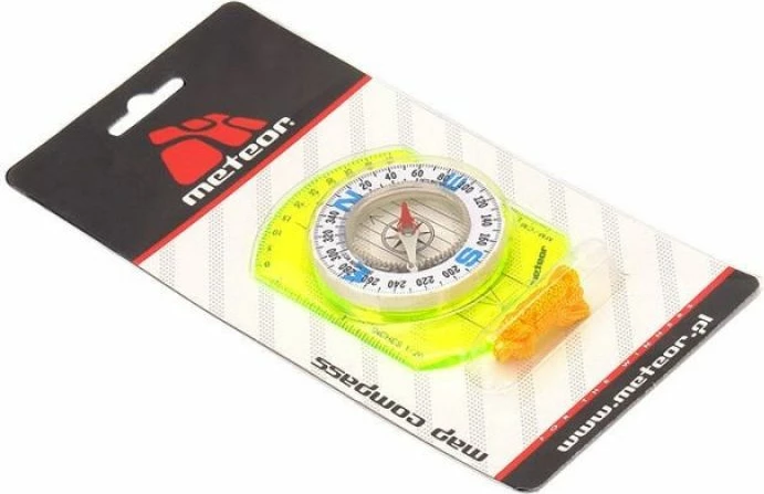Busola z merilcem smeri, za moške, ženske in otroke - Meteor 71009