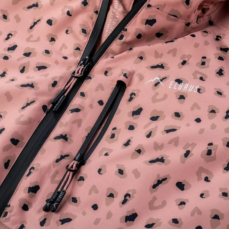 Smučarska jakna za deklice Elbrus, rožnata