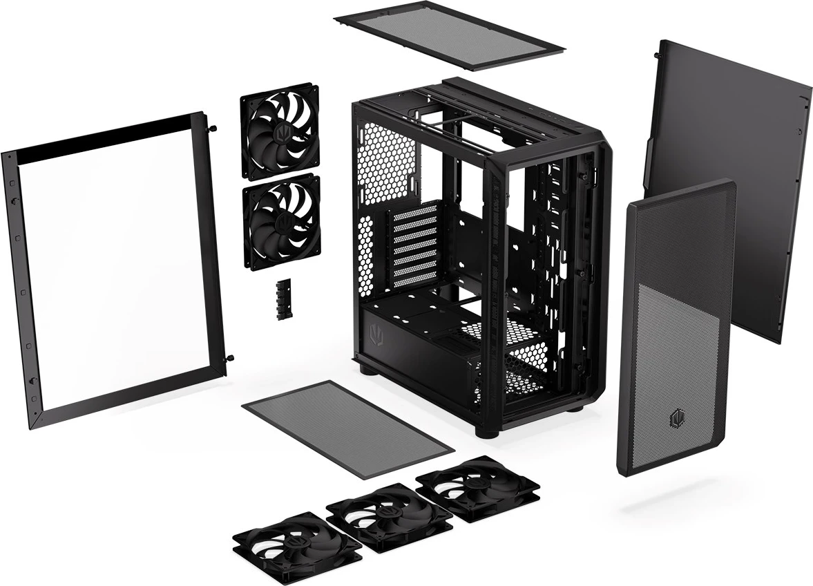 Ohišje ENDORFY Arx 500 Air, črno