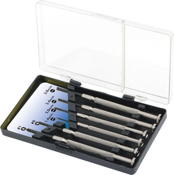 Komplet majhnih izvijačev Logilink WZ0022, 6 kosov