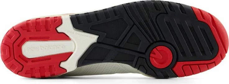 Superge, New Balance BB550VGA, bele z rdečimi — unisex