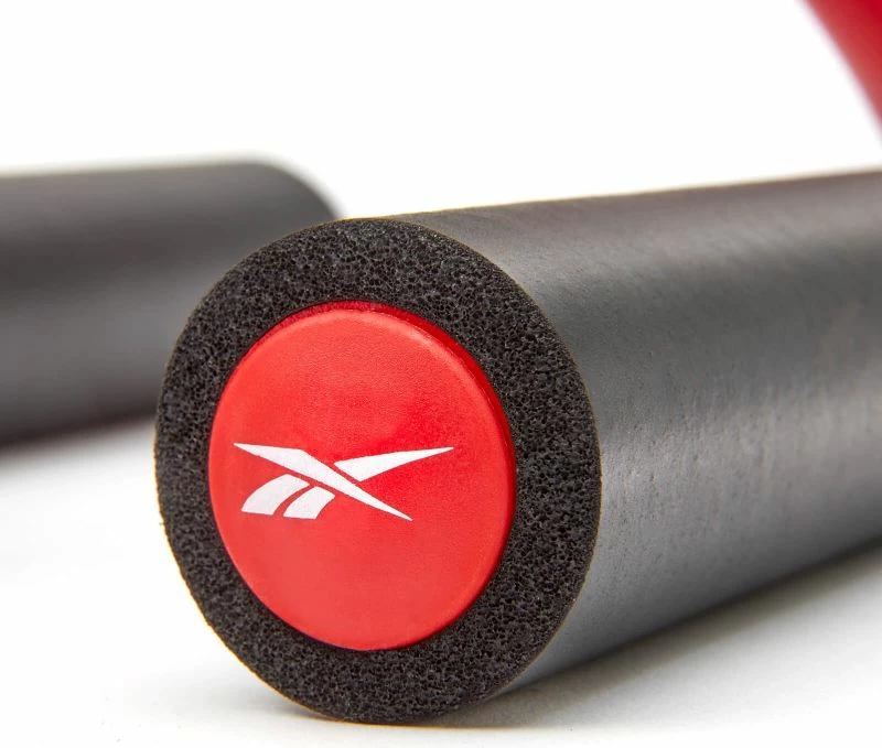 Ročke za sklece Reebok, črno-rdeče