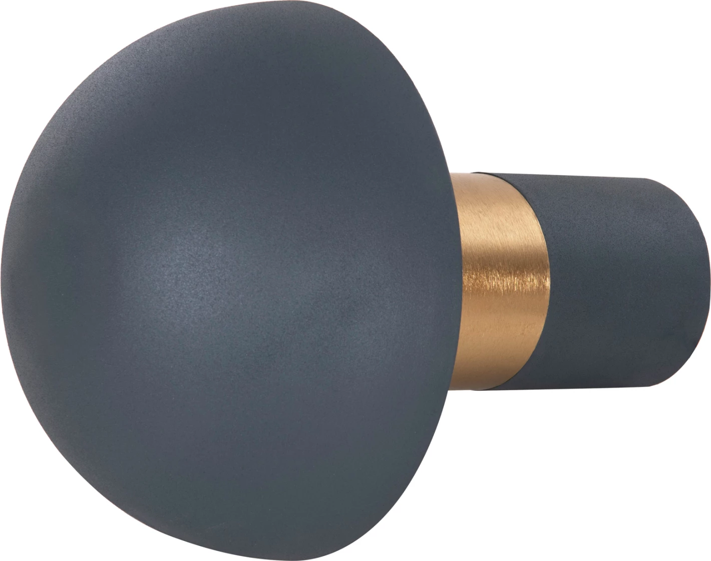 Namizna svetilka PUNE FH4253.05 kovinska v antracitno modro-zlati barvi Φ31x41.5Hcm