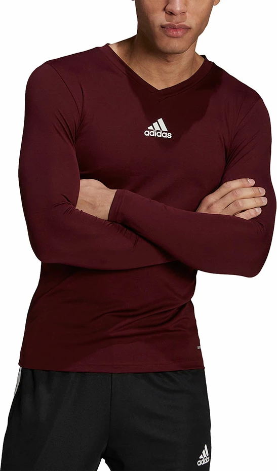 Majica za moške, adidas Team Base, rdeča