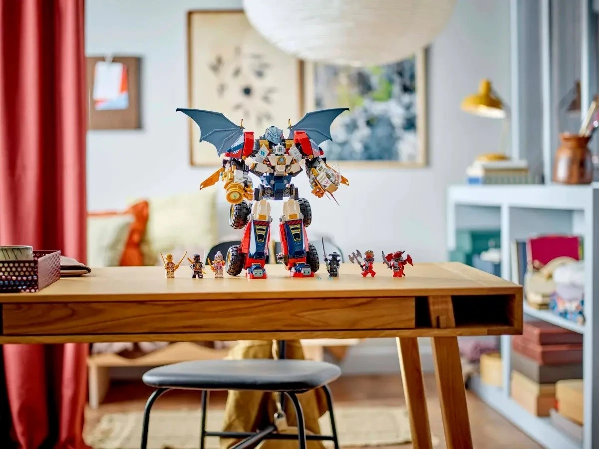 Igralni komplet LEGO NINJAGO 71834 Zane's Ultra Combiner Mech