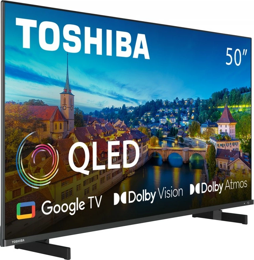 Televizor QLED, 50-palčni, Ultra HD/4K, Google TV, Dolby Vision, Dolby Atmos Toshiba 50QG5E63DG