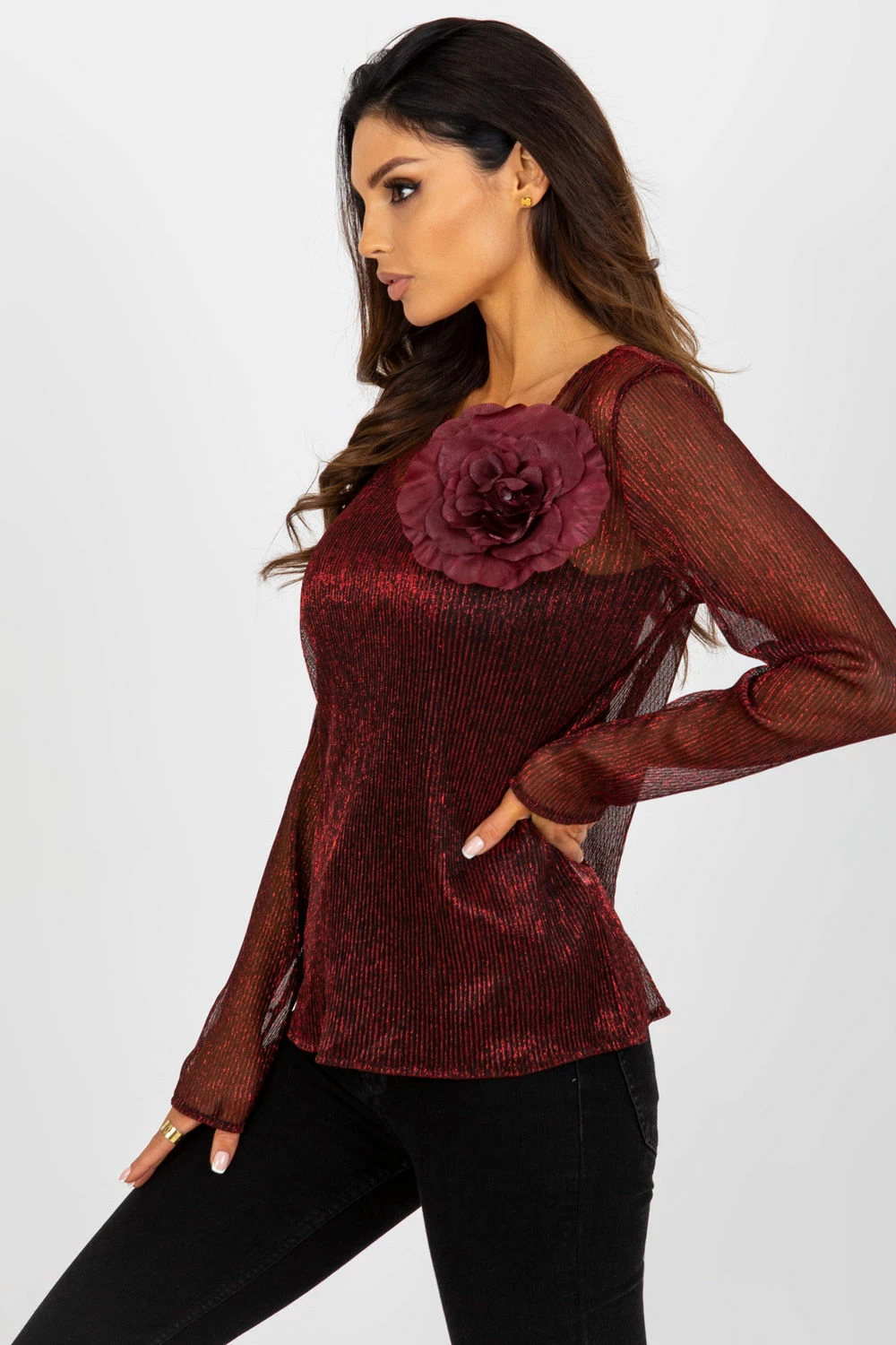 Bluza Lakerta model 175477, črna