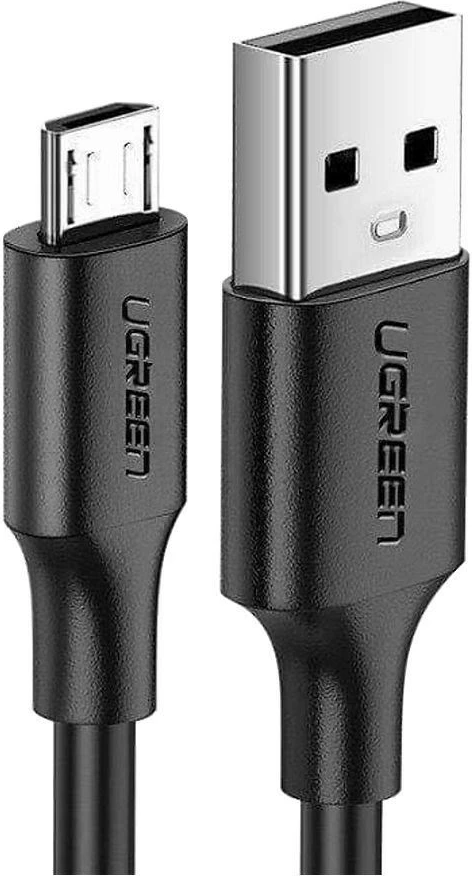 USB kabel UGREEN 60137, 1,5 m, USB 2.0 na Micro-USB, črn USB kabel UGREEN 60137, 1,5 m, USB 2.0 na Micro-USB, črn