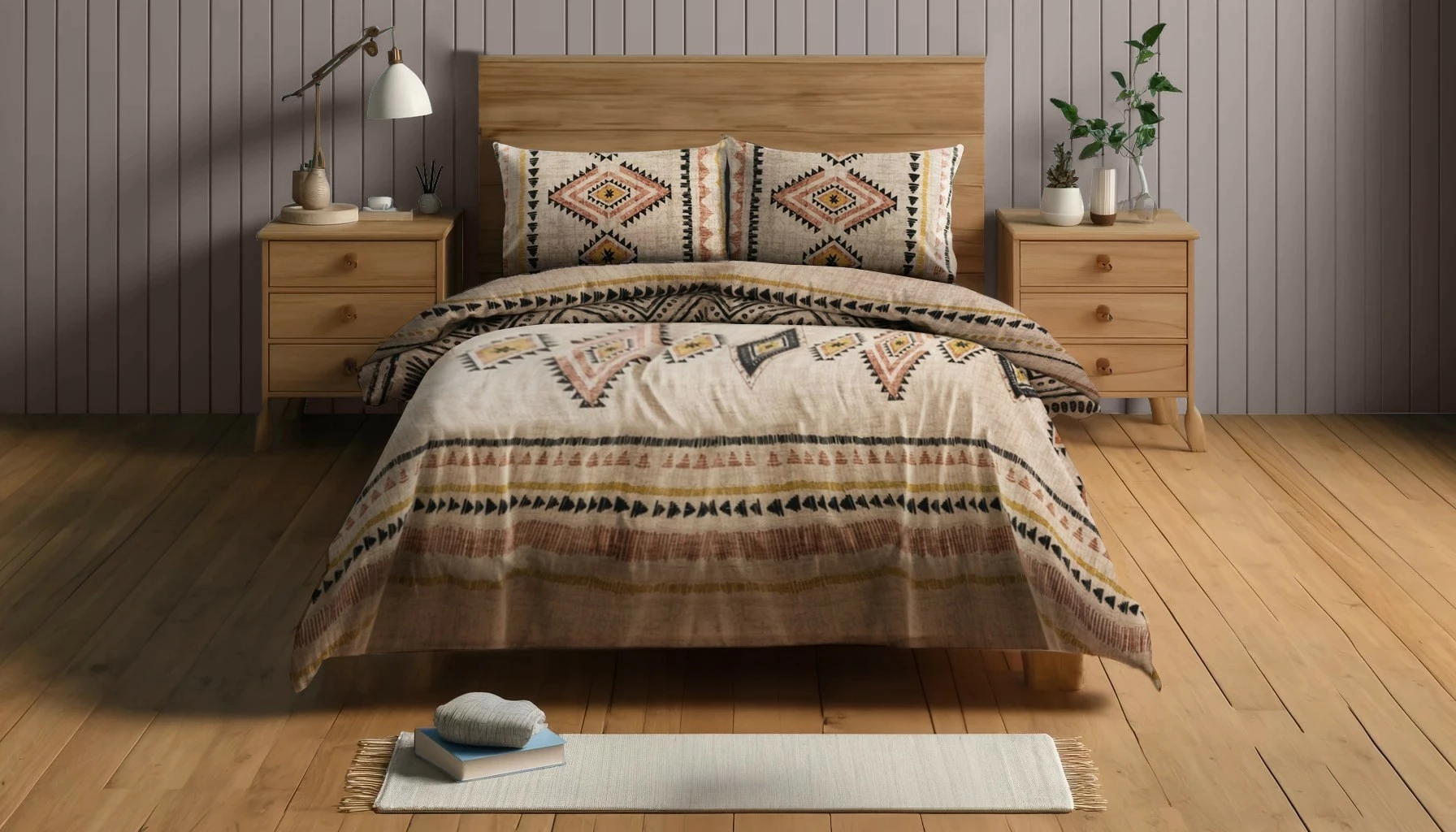 Odeja Double Pique, rdeče opečna, Felix