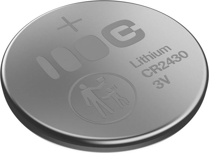 Gumbna baterija Green Cell CR2430 X5, 290 mAh, 3 V, litijeva, pakiranje 5 kosov