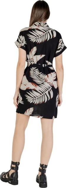 Obleka Vero Moda za ženske, bež