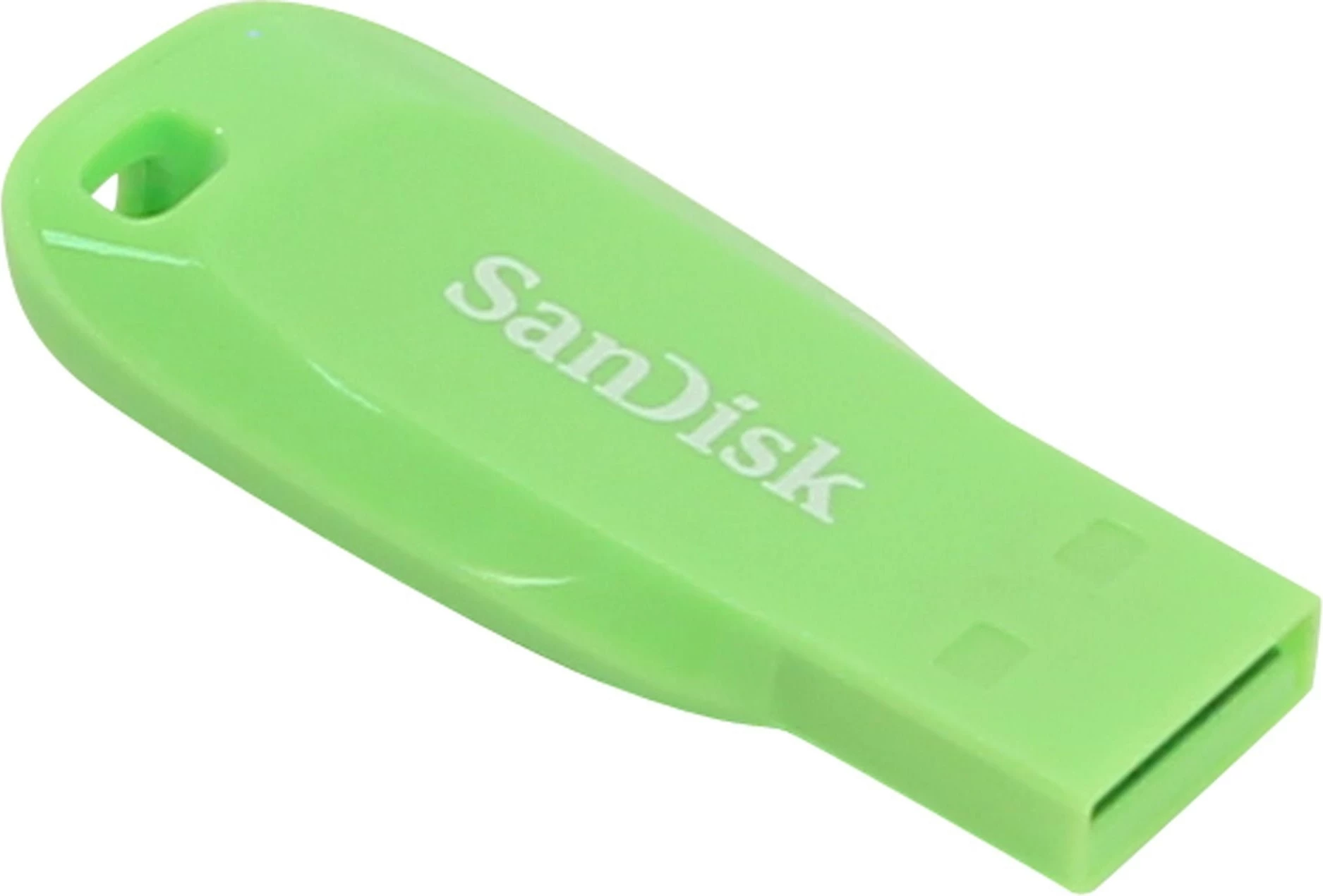 USB ključek Sandisk Cruzer Blade 32GB električno zelena USB ključek Sandisk Cruzer Blade 32GB električno zelena