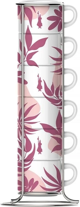 Set skodelic za espresso Primavera Bialetti, rožnat