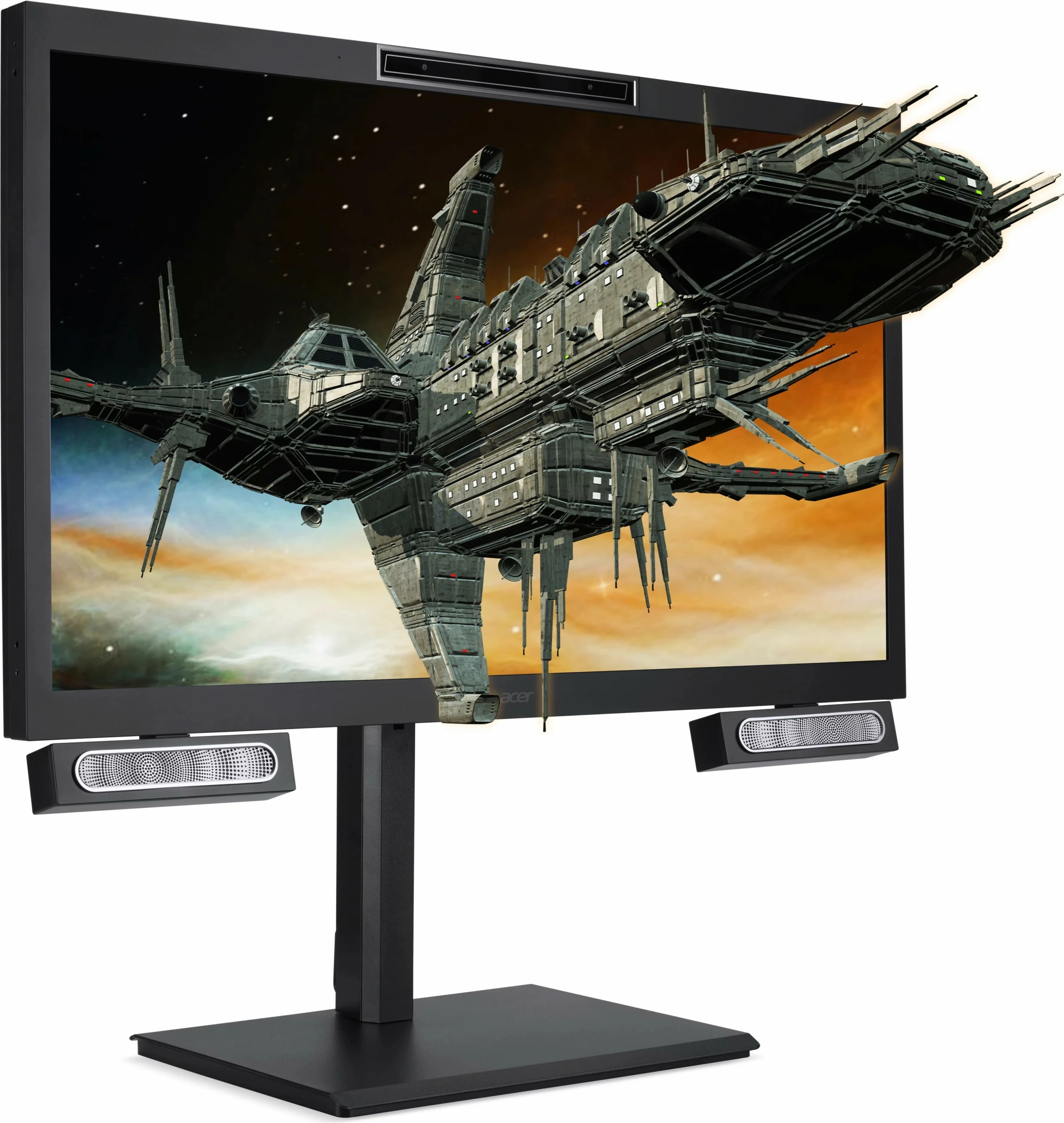 3D SpatialLabs View Pro 27" monitor, Acer ASV27-2P, 4K Ultra HD, 160Hz, črn