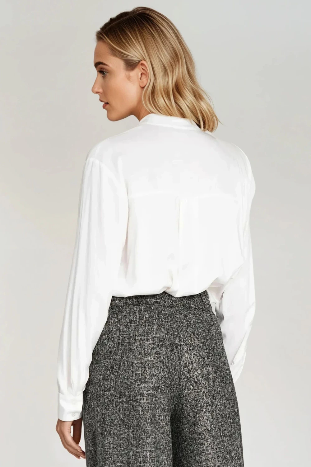 Moderni oversize pulover Nife 217584, bež