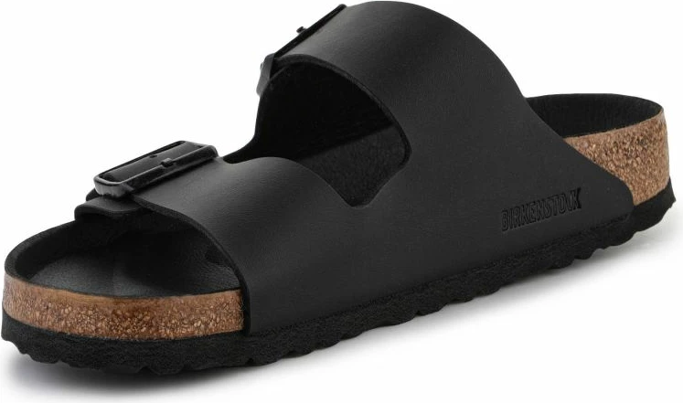 Unisex natikači Arizona Triples, Birkenstock, črni
