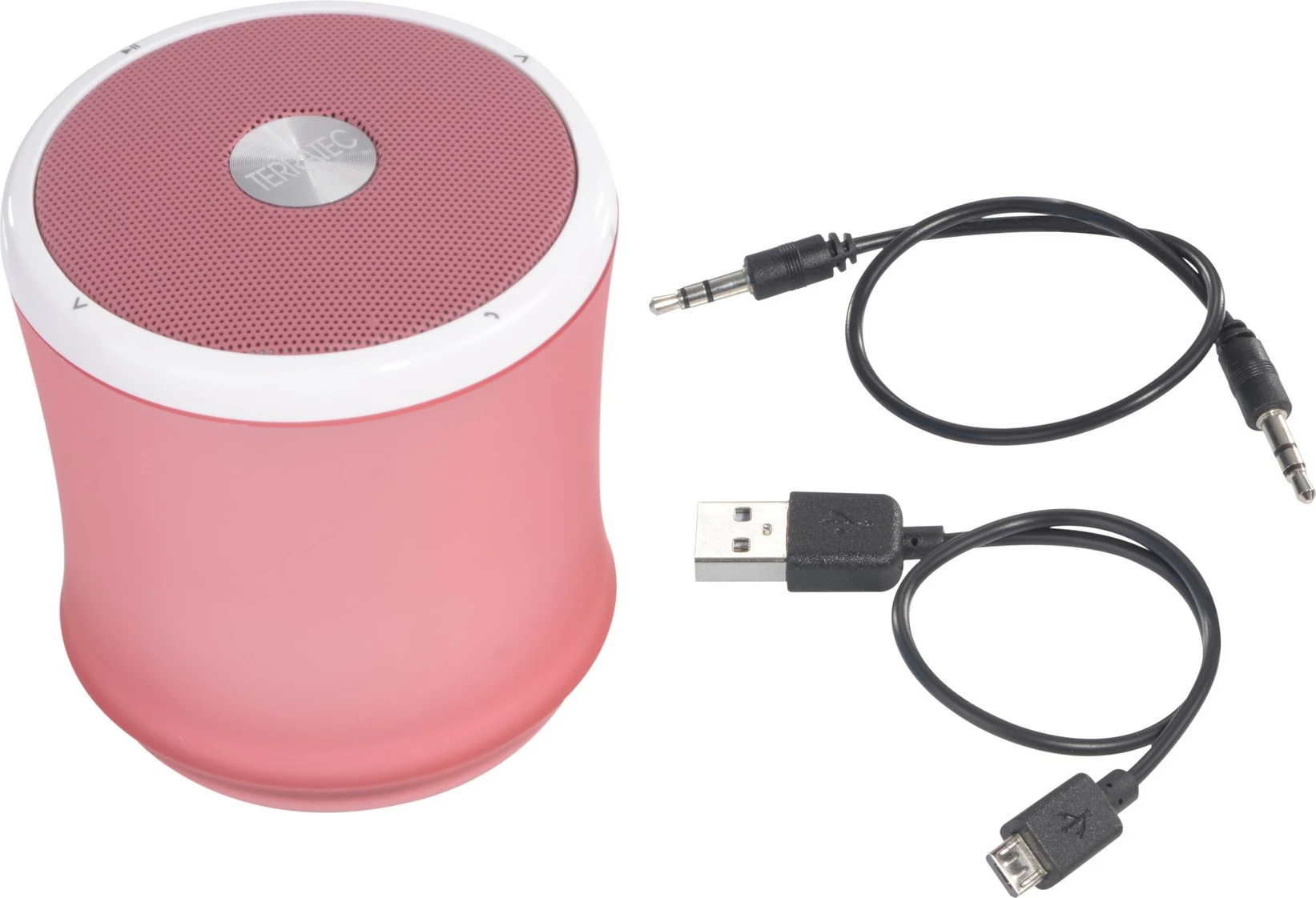 Prenosni zvočnik TerraTec CONCERT NEO xs, Bluetooth 2.1+EDR, 500 mAh, rožnat