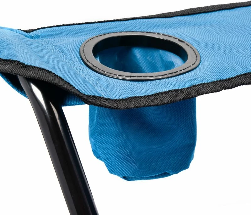 Zložljiv turistični stol Meteor, unisex, moder