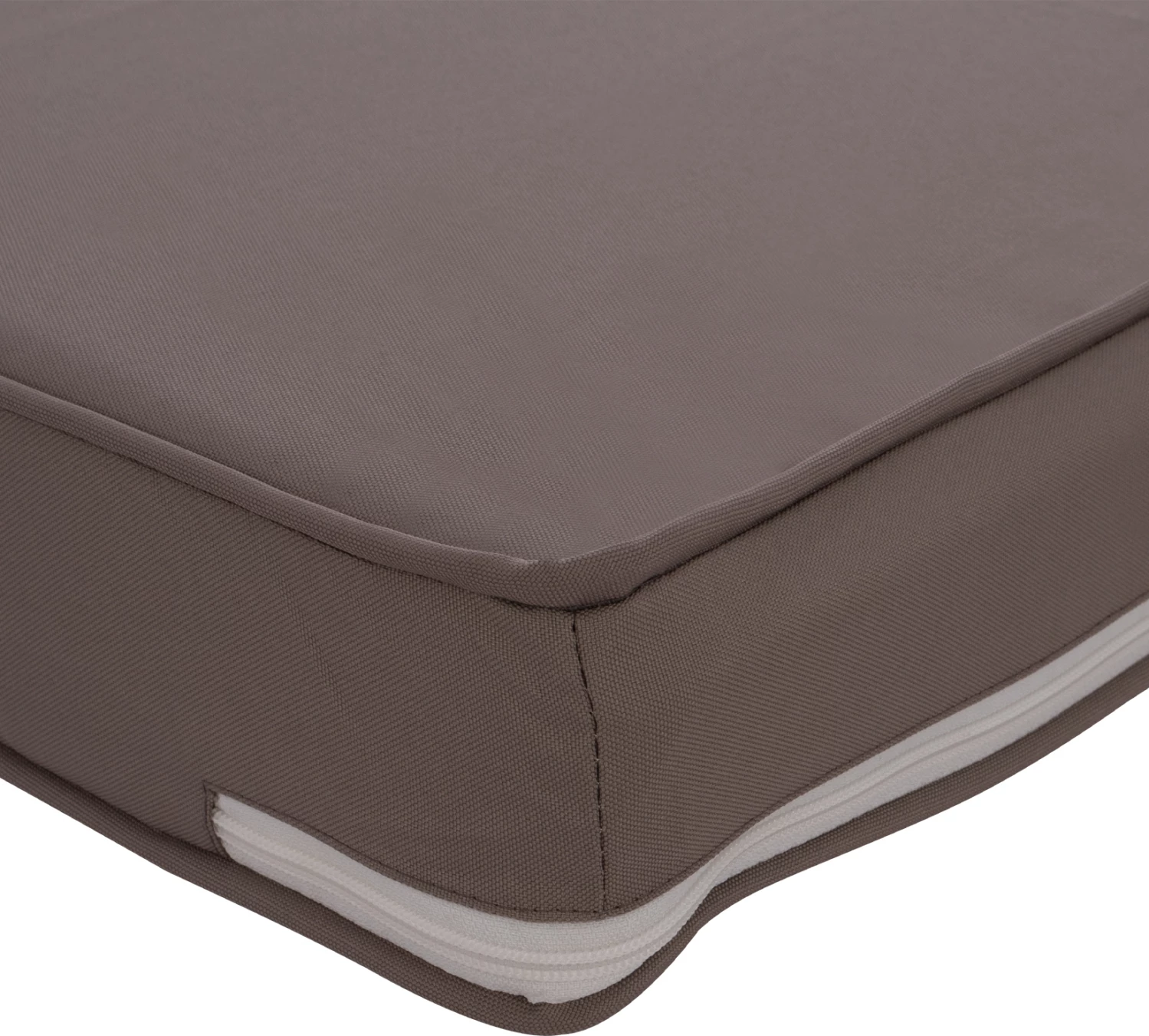 Blazina za ležalnik iz poliestra Chios siva FH11236.10P 196(117+1+78)x58x8cm