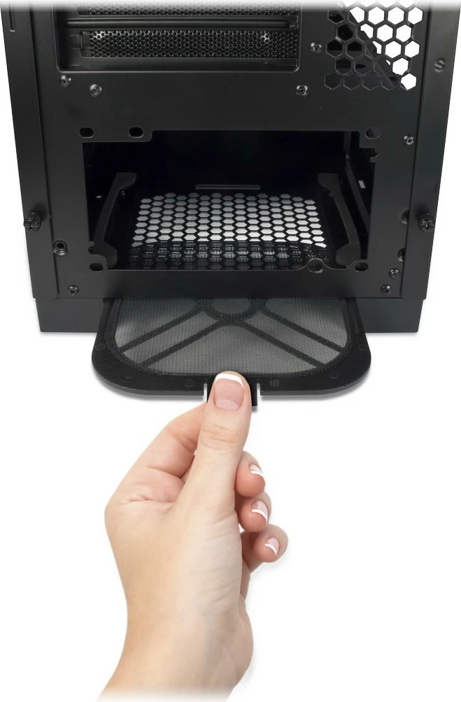 Ohišje Inter-Tech X-908 Infini2, Tower, PC, ATX, ITX, micro ATX, Mini-ITX, črno