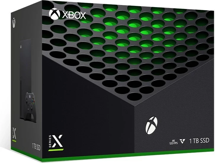 Konzola za igre Microsoft Xbox Series X, 1000 GB, Wi‑Fi, črn