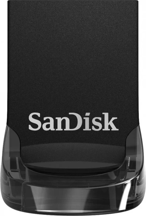 USB ključek 32GB, SanDisk Ultra Fit, črn