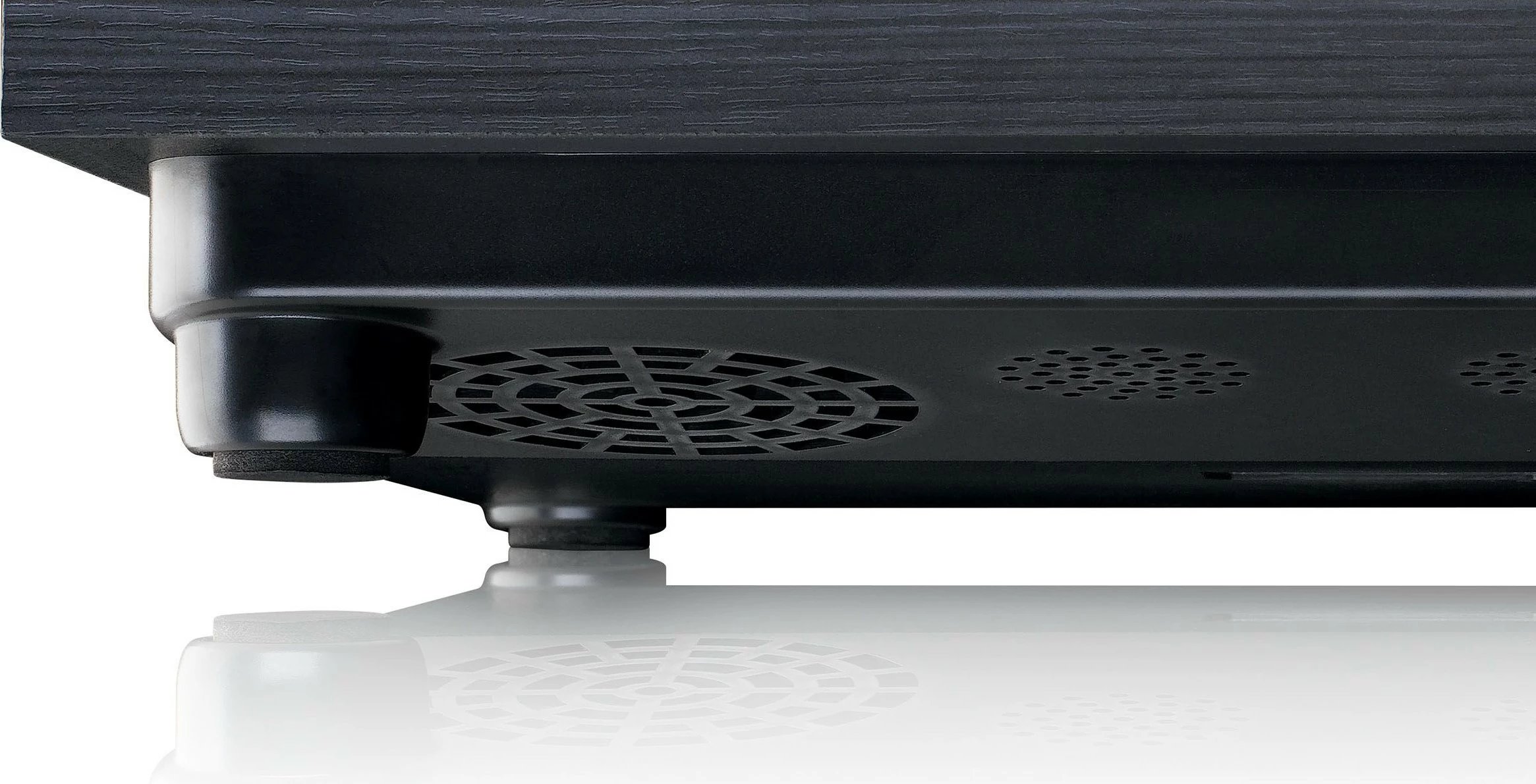 Gramofon z zvočniki Lenco LS-10BK, 3,5 mm, RCA, črno/leseno Gramofon z zvočniki Lenco LS-10BK, 3,5 mm, RCA, črno/leseno