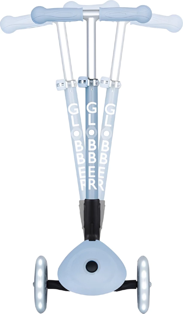 Otroški skiro SMJ Globber, 3 kolesa, zložljiv, svetlo moder
