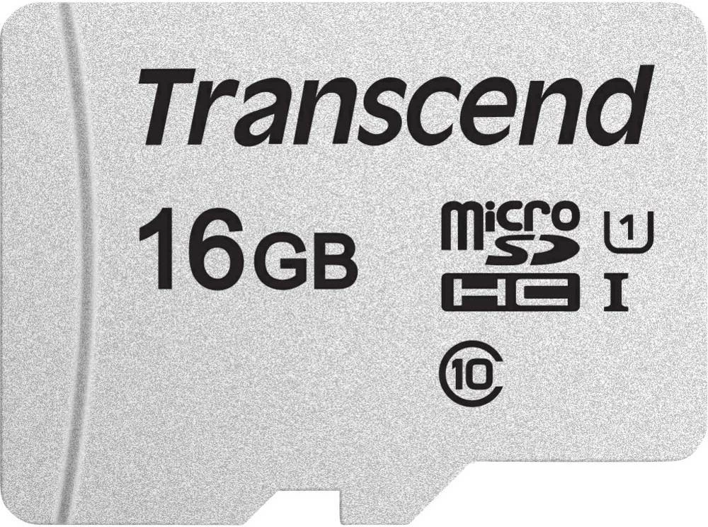 Kartica microSDHC 16GB Transcend 300S, z adapterjem, Class 10, 95 MB/s, srebrna Kartica microSDHC 16GB Transcend 300S, z adapterjem, Class 10, 95 MB/s, srebrna