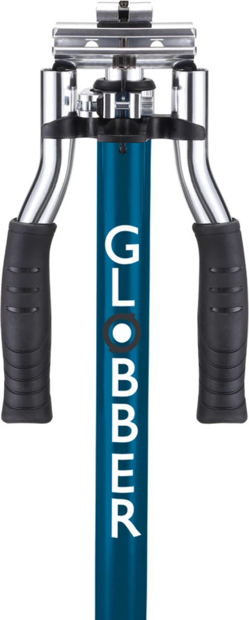 Trotinet, SMJ Globber Flow Elements Lights, petrol modra