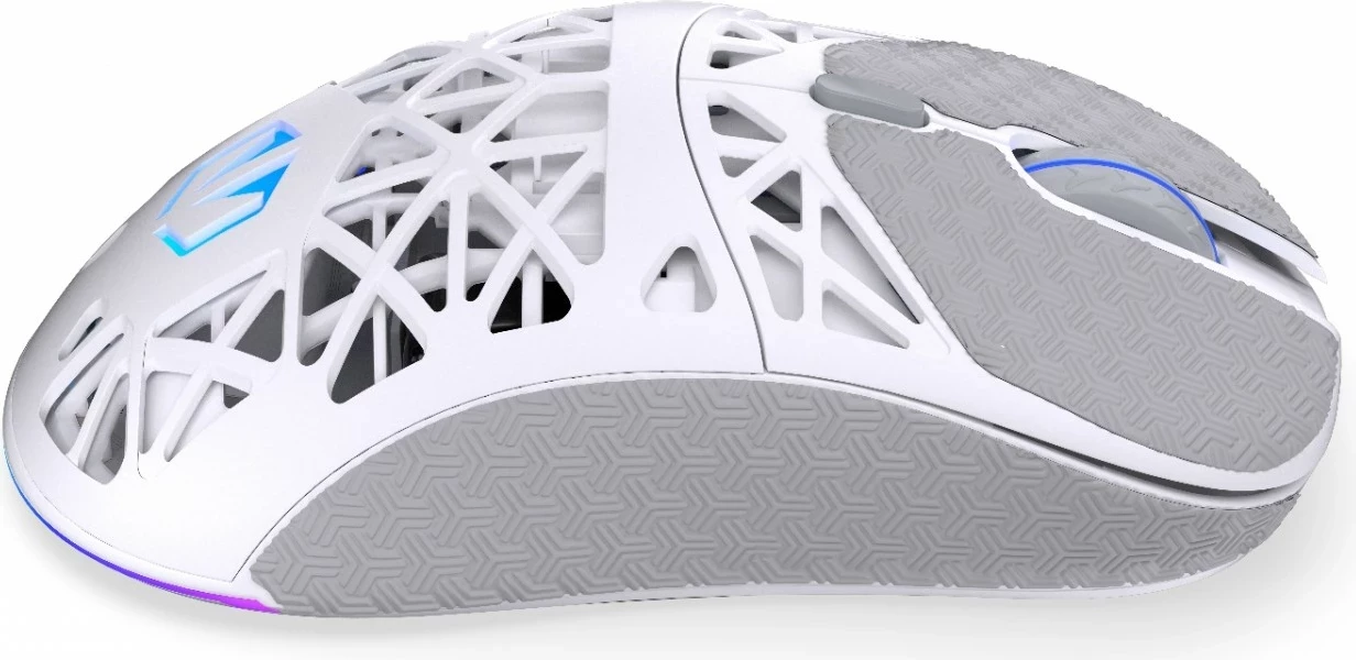 Brezžični miš Endorfy LIV Onyx, RGB, bel