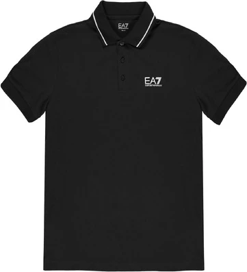 Polo majica za moške Ea7, črna
