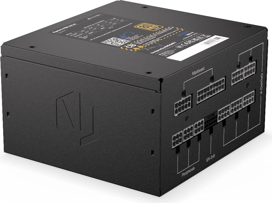 Napajalnik 850 W, modularen, črn Endorfy Supremo FM6 Gold