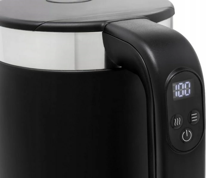 Električni grelnik vode Gorenje K17TRDW, 1,7 L, 2200 W, črn