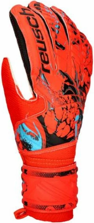 Rokavice za vratarja Reusch Attrakt Solid M, rdeče