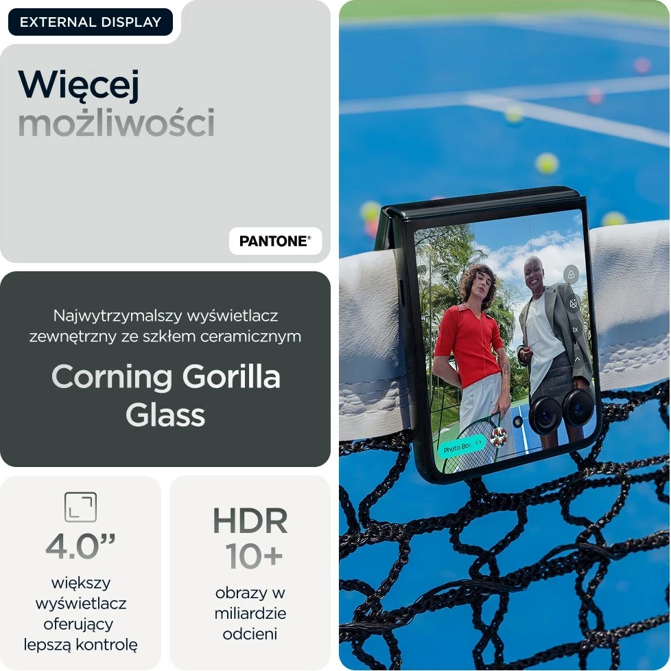 Zložljiv mobilni telefon razr 60 ultra Motorola, 6,96", 16 GB RAM, 512 GB, 5G, zelen