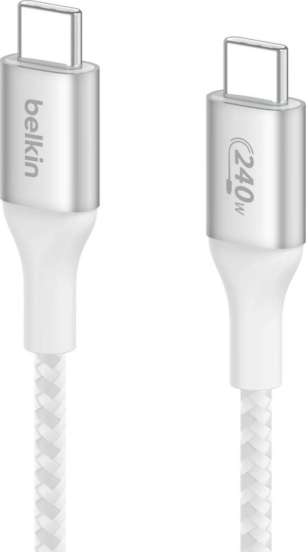 USB-C kabel, Belkin CAB015bt1MWH, 1 m, USB 2.0, bel