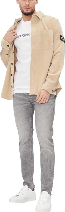 Majica Calvin Klein Jeans, moški, bela