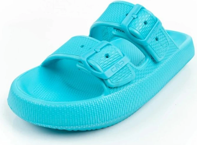 Copati za ženske CMP Belem Slipper W 3Q90646 L915, turkizni