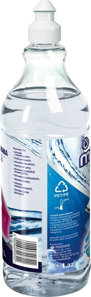 Destilirana voda MADONIS Mill Clean 1,22 L