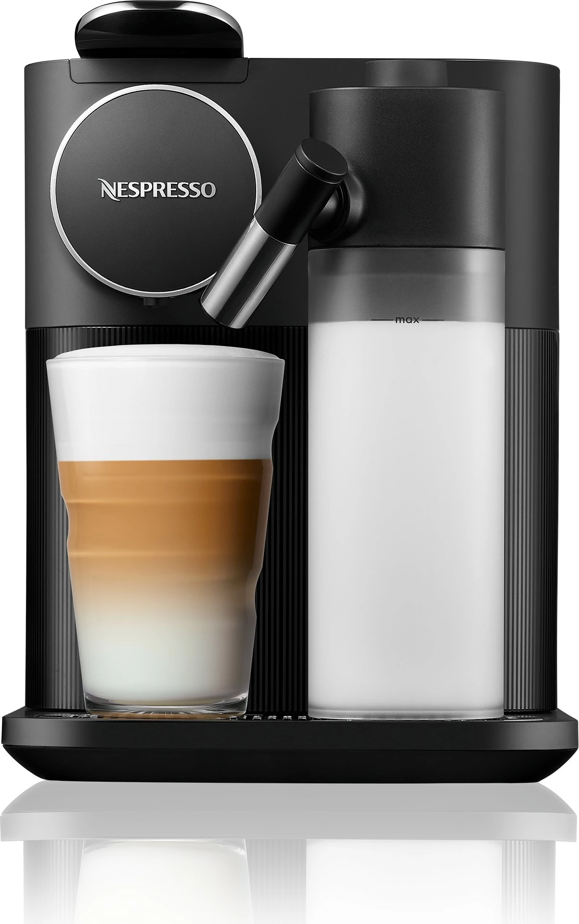 Aparat za kapsule za kavo DeLonghi Nespresso Lattissima Gran EN 640.B, 1 L, črn
