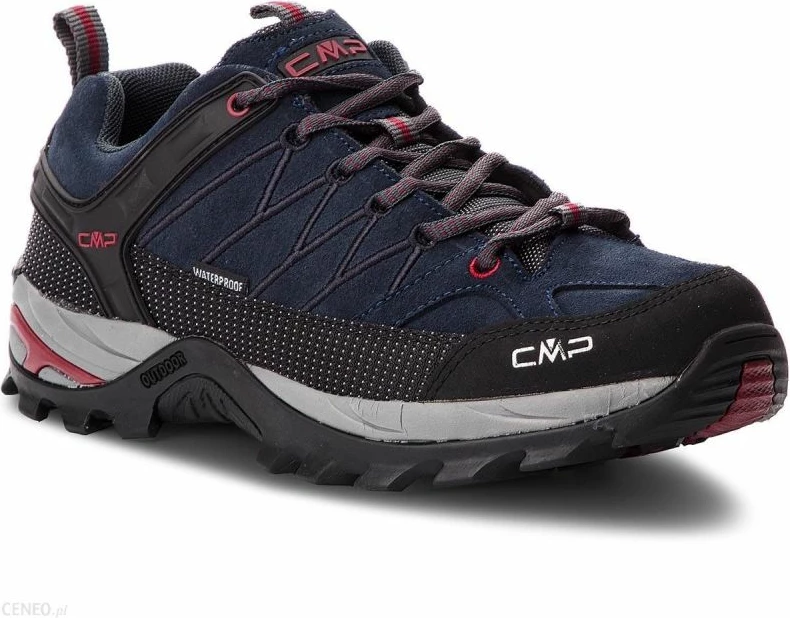 Treking tekaški čevlji Rigel Low M za moške, CMP, modro-mornarski