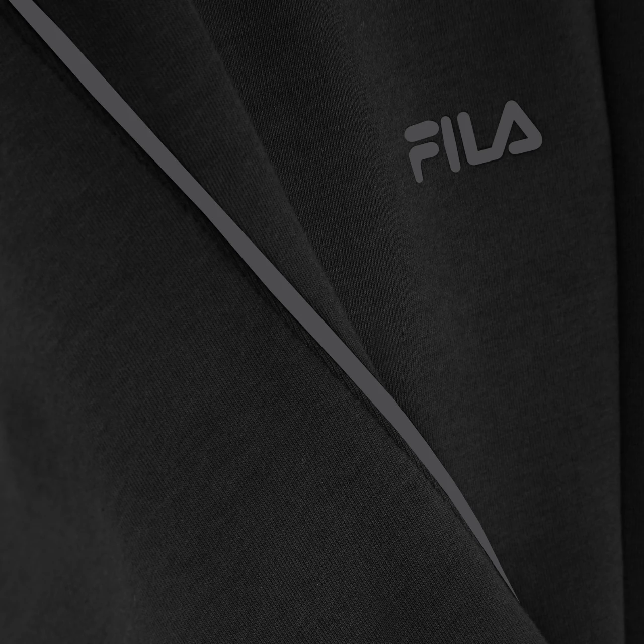 Sportne hlače za moške Fila, črne