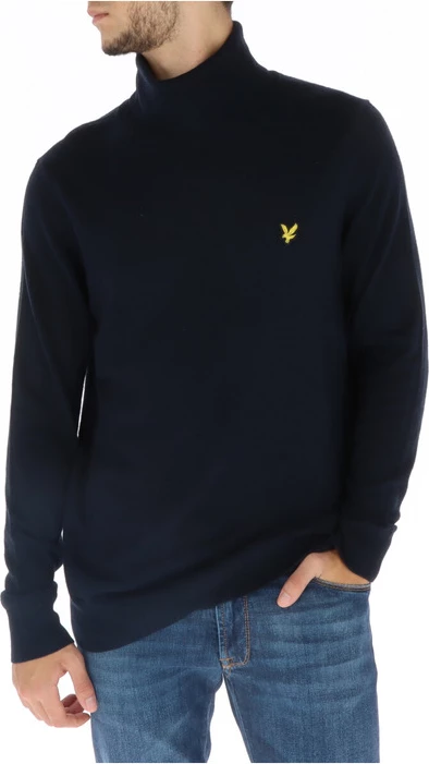 Pletenina za moške Lyle & Scott, modra