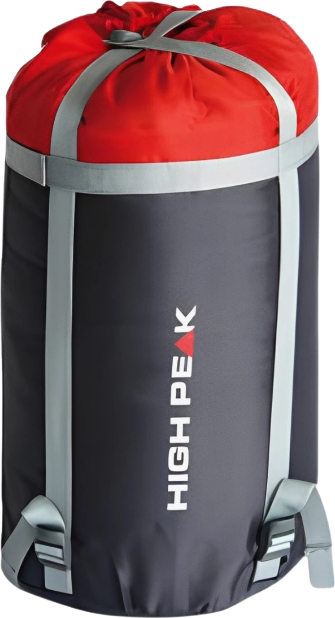 Spalna vreča za odrasle High Peak, zelena-rdeča
