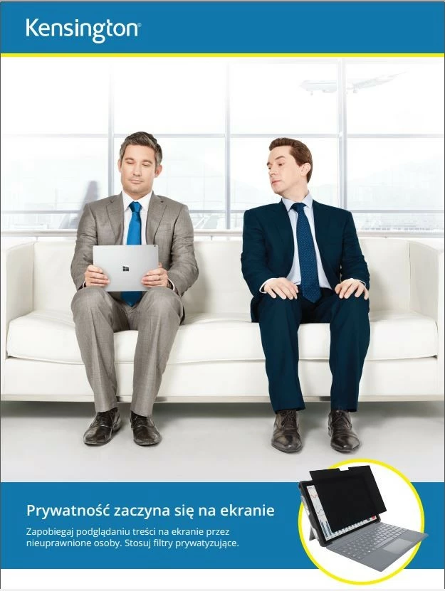 Filtr za zasebnost za 27" monitor, 16:9, črn, obojestranski Kensington 626491